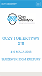 Mobile Screenshot of oczyiobiektywy.art.pl